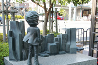 敦賀市 松本零士モニュメント