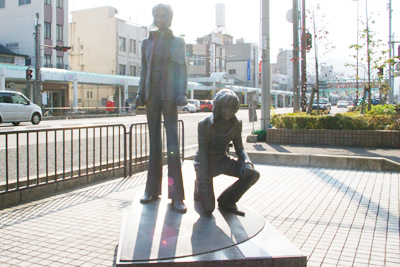 敦賀市 松本零士モニュメント