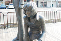 敦賀市 松本零士モニュメント