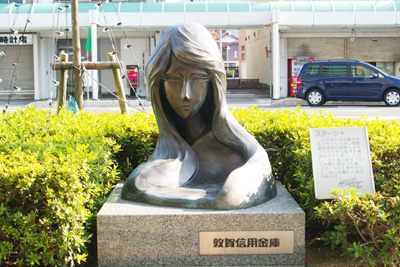 敦賀市 松本零士モニュメント