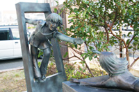 敦賀市 松本零士モニュメント