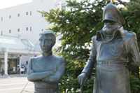 敦賀市 松本零士モニュメント