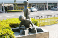 敦賀市 松本零士モニュメント