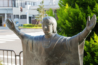 敦賀市 松本零士モニュメント