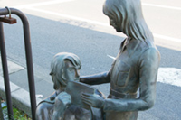 敦賀市 松本零士モニュメント