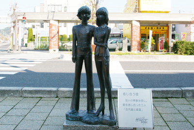 敦賀市 松本零士モニュメント