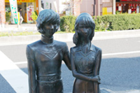 敦賀市 松本零士モニュメント