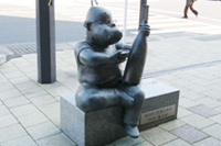 敦賀市 松本零士モニュメント